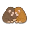 Przypinka do butów „Punch the Monkey and His Bestie” z serii Jibbitz Przypinka do butów „Punch the Monkey and His Bestie” z serii Jibbitz