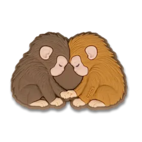 Przypinka do butów „Punch the Monkey and His Bestie” z serii Jibbitz