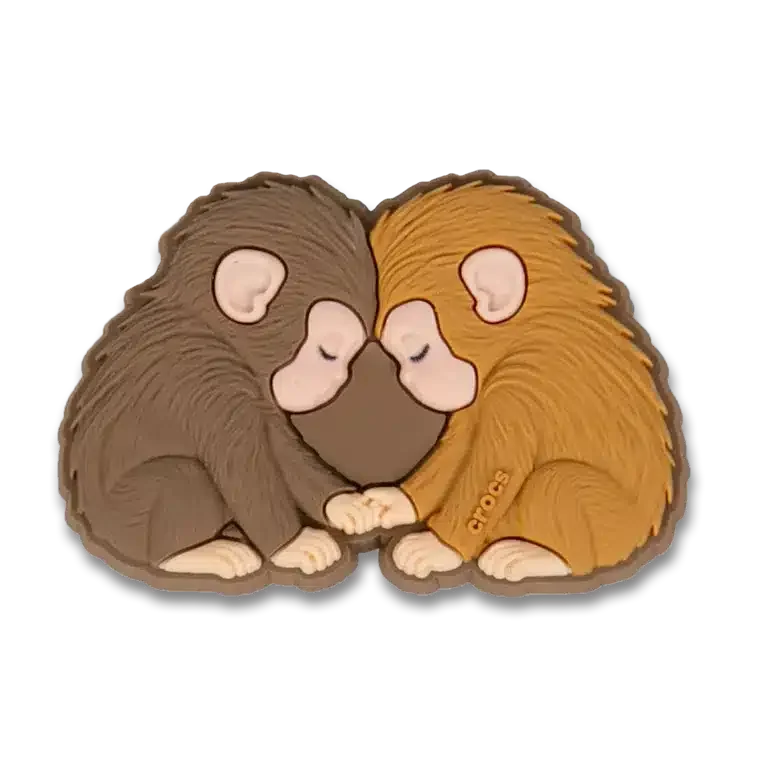 Przypinka do butów „Punch the Monkey and His Bestie” z serii Jibbitz Przypinka do butów „Punch the Monkey and His Bestie” z serii Jibbitz