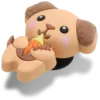 Przypinki Cutie Ice Cream Puppy Jibbitz™