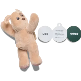Przypinki do butów Huggitz Brown Puppy Jibbitz
