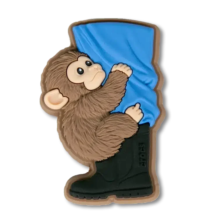 Przypinki do butów Jibbitz „Punch the Monkey & Zookeeper” Przypinki do butów Jibbitz „Punch the Monkey & Zookeeper”