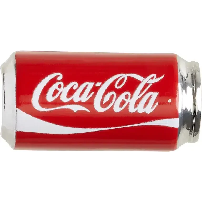 Przypinki do butów Jibbitz w kształcie puszki Coca-Cola Przypinki do butów Jibbitz w kształcie puszki Coca-Cola