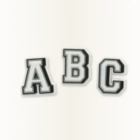Przypinki do butów Jibbitz z literą „a”
