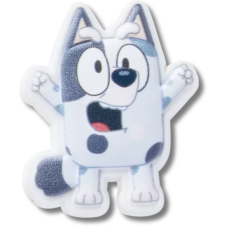 Przypinki do butów Jibbitz z motywem Bluey Muffin Przypinki do butów Jibbitz z motywem Bluey Muffin