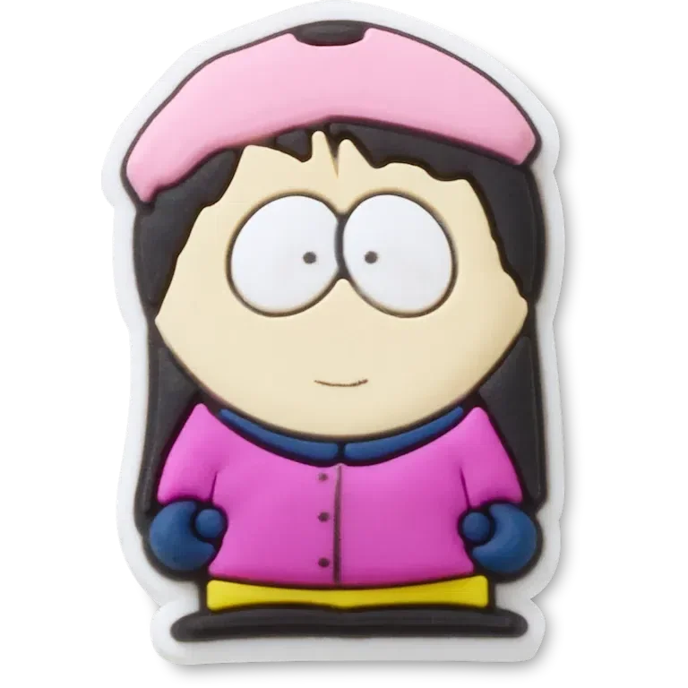 Przypinki do butów Jibbitz z motywem Wendy z serialu „South Park” Przypinki do butów Jibbitz z motywem Wendy z serialu „South Park”