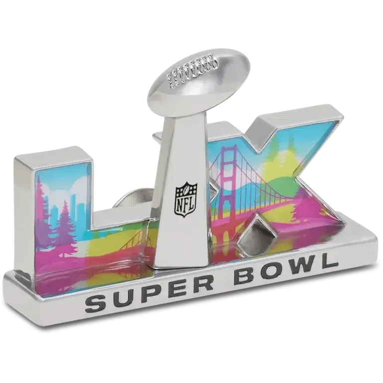 Przypinki do butów NFL Super Bowl LX Jibbitz Przypinki do butów NFL Super Bowl LX Jibbitz