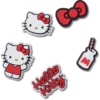 Przypinki Hello Kitty, zestaw 5 sztuk Jibbitz™ Przypinki Hello Kitty, zestaw 5 sztuk Jibbitz™