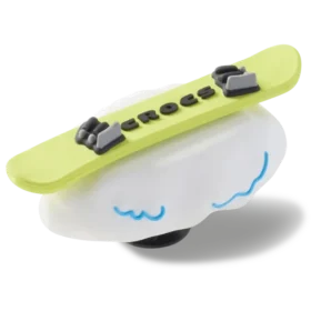 Przypinki Jibbitz™ 3D w kształcie deski snowboardowej