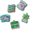 Przypinki Jibbitz™ „420 Hemp Cuties” – zestaw 5 sztuk