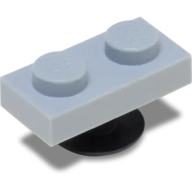 Przypinki Jibbitz™ 4Lw Lt Grey Tile 1X2