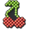 Przypinki Jibbitz „Beaded Cherry”
