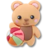 Przypinki Jibbitz™ „Cutie Beach Bear”