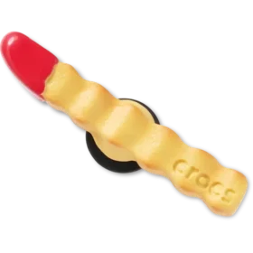 Przypinki Jibbitz™ „Frytka maczana w keczupie”