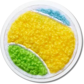 Przypinki Jibbitz „Fuzzy Tennis Ball”