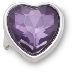 Przypinki Jibbitz „Heart Gem Sandały C”