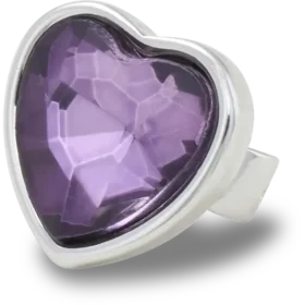 Przypinki Jibbitz „Heart Gem Sandały C”