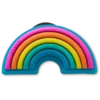 Przypinki Jibbitz™ „Kolory tęczy”