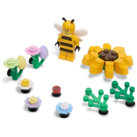 Przypinki Jibbitz Lego® Botanicals – zestaw 10 sztuk