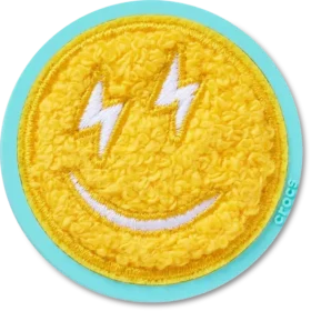 Przypinki Jibbitz „Mega Chenille Happy Face”