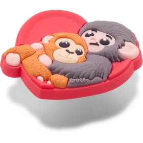 Przypinki Jibbitz™ „Monkey Love”