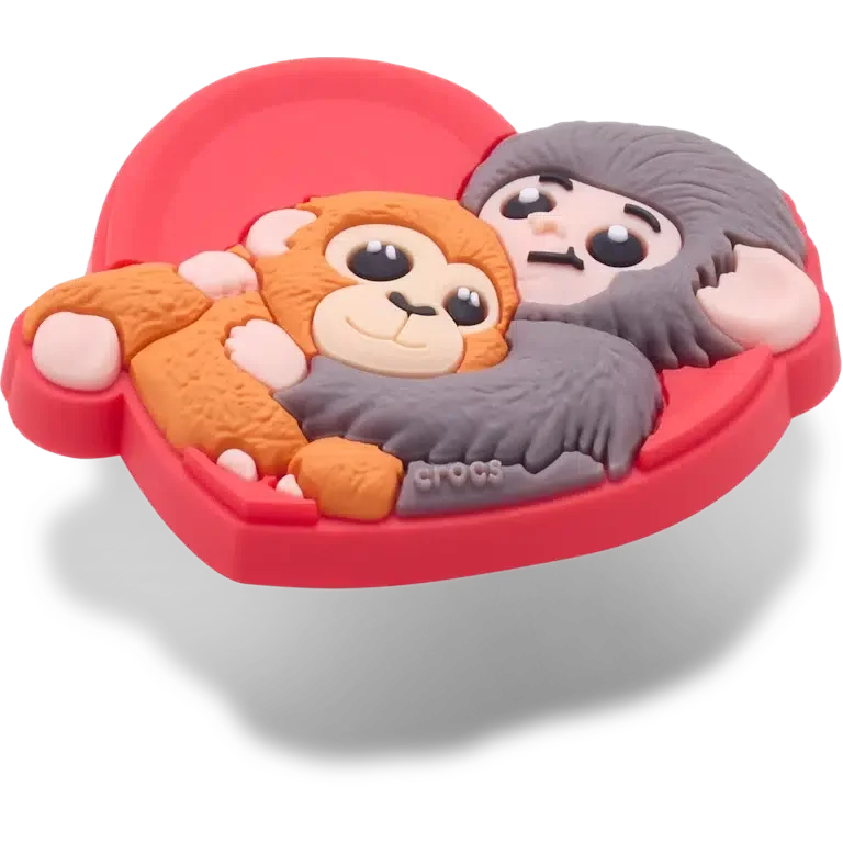 Przypinki Jibbitz™ „Monkey Love” Przypinki Jibbitz™ „Monkey Love”