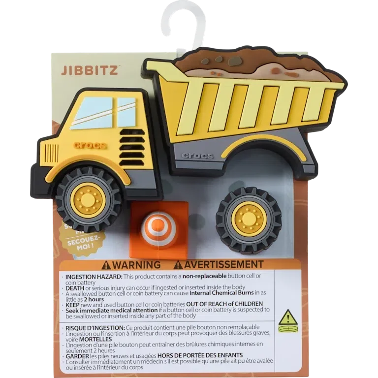 Przypinki Jibbitz™ „Myo Construction Truck” (pakiet 5 sztuk) Przypinki Jibbitz™ „Myo Construction Truck” (pakiet 5 sztuk)