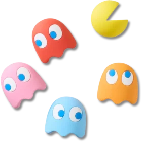 Przypinki Jibbitz™ Pacman II – zestaw 5 sztuk