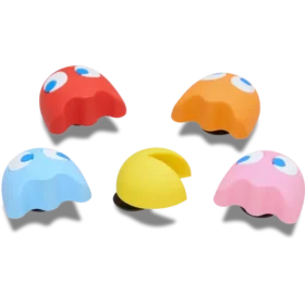 Przypinki Jibbitz™ Pacman II – zestaw 5 sztuk
