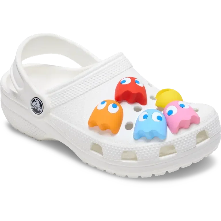Przypinki Jibbitz™ Pacman II – zestaw 5 sztuk Przypinki Jibbitz™ Pacman II – zestaw 5 sztuk