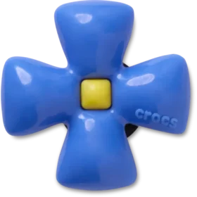Przypinki Jibbitz „Puffy Blue Flower”