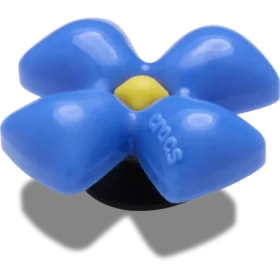 Przypinki Jibbitz „Puffy Blue Flower”