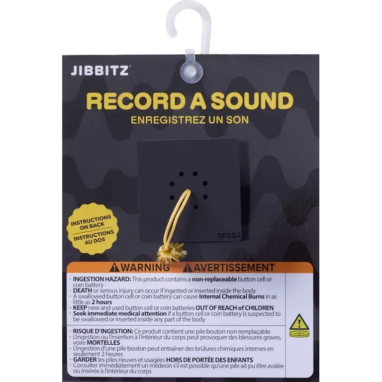 Przypinki Jibbitz™ „Recordyourownsoundgraduation” Przypinki Jibbitz™ „Recordyourownsoundgraduation”