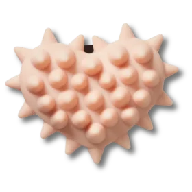 Przypinki Jibbitz Spike w kolorze jasnoróżowego serca
