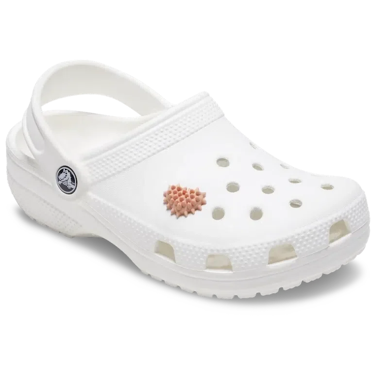 Przypinki Jibbitz Spike w kolorze jasnoróżowego serca Przypinki Jibbitz Spike w kolorze jasnoróżowego serca