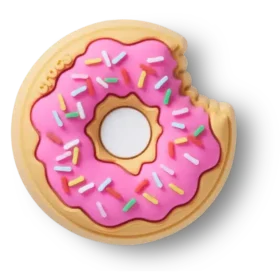 Przypinki Jibbitz „Sprinkle Donut Bite”