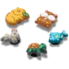 Przypinki Jibbitz™ Super Pets – zestaw 5 sztuk