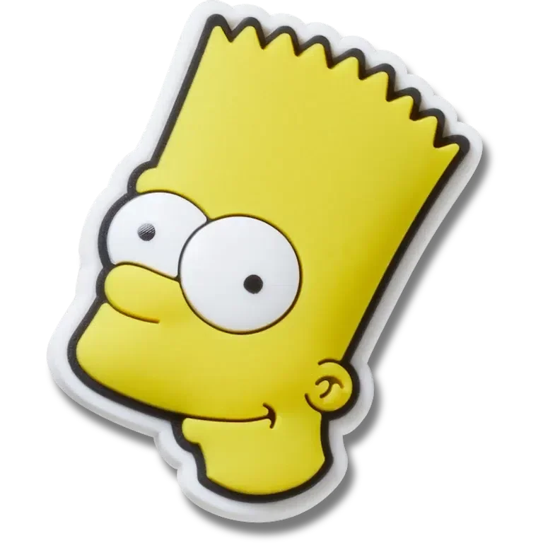 Przypinki Jibbitz™ z Bartem z serialu „The Simpsons” Przypinki Jibbitz™ z Bartem z serialu „The Simpsons”