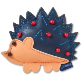 Przypinki Jibbitz™ z jeżem z imitacji skóry