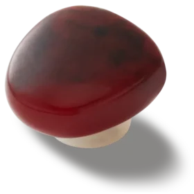 Przypinki Jibbitz™ z kamienia mahoniowego i obsydianu