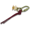 Przypinki Jibbitz™ z karabińczykiem w cętki