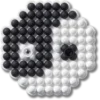 Przypinki Jibbitz™ z koralików „Yin i Yang” Przypinki Jibbitz™ z koralików „Yin i Yang”
