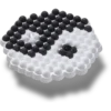 Przypinki Jibbitz™ z koralików „Yin i Yang” Przypinki Jibbitz™ z koralików „Yin i Yang”