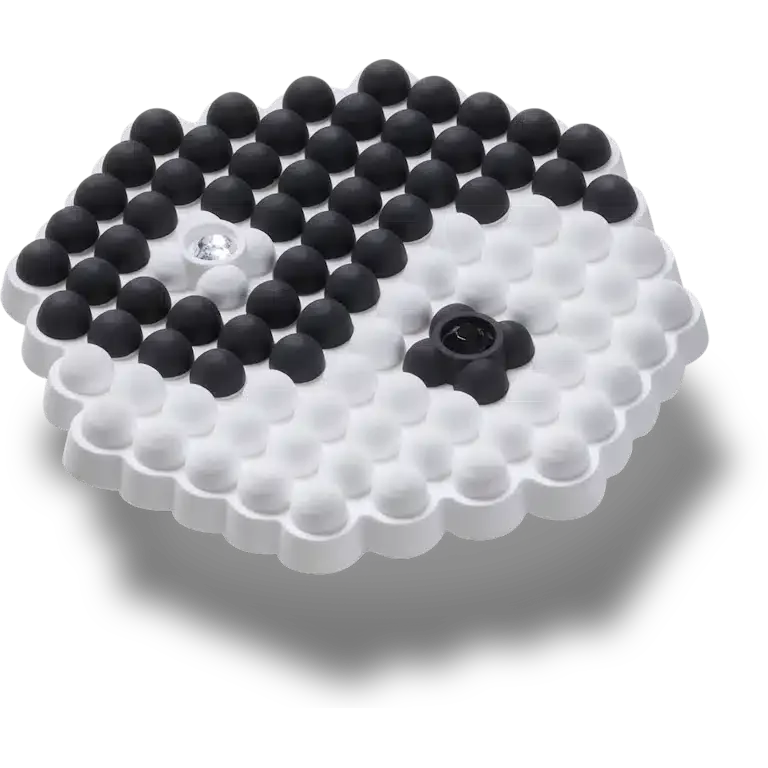 Przypinki Jibbitz™ z koralików „Yin i Yang” Przypinki Jibbitz™ z koralików „Yin i Yang”