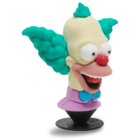 Przypinki Jibbitz™ z Krustym Klaunem z serialu „The Simpsons”