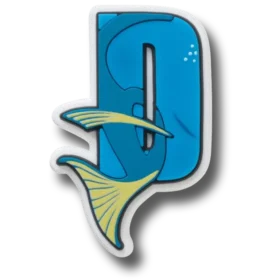 Przypinki Jibbitz™ z literą D przedstawiające postacie Disneya
