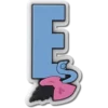 Przypinki Jibbitz™ z literą E przedstawiające postacie Disneya Przypinki Jibbitz™ z literą E przedstawiające postacie Disneya