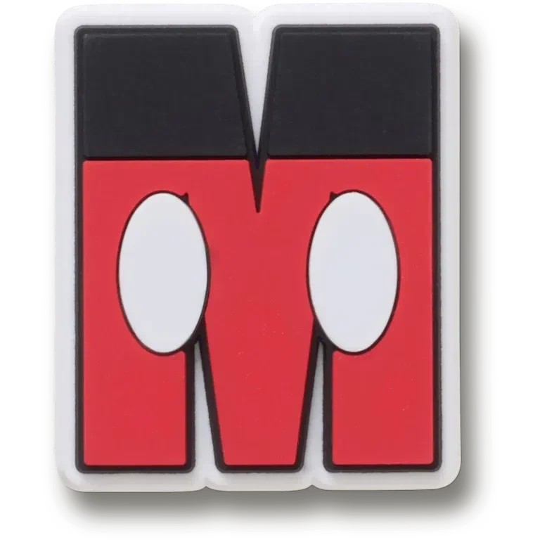 Przypinki Jibbitz™ z literą M z postaciami Disneya Przypinki Jibbitz™ z literą M z postaciami Disneya