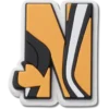 Przypinki Jibbitz™ z literą N z postaciami Disneya Przypinki Jibbitz™ z literą N z postaciami Disneya