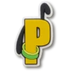 Przypinki Jibbitz™ z literą P z postaciami Disneya Przypinki Jibbitz™ z literą P z postaciami Disneya